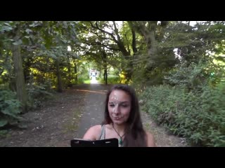 cummed and she walks in the park and takes a selfie (home porn sex home amateur porn sex) 18