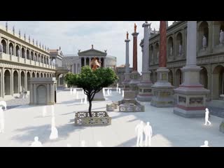 what it was like to walk through imperial rome - (el foro romana) doc- dubbed